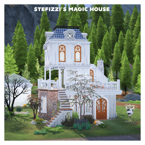 Hello Dears,what a better time to publish Stefy’s witchy house than this?!I decided to give th