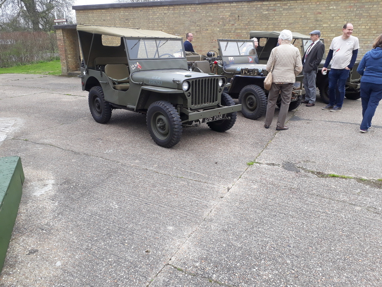 garrandheyford:  We had a few jeeps stop by last Sunday. At our open day in September,