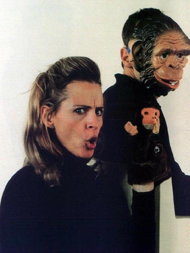 heytinafey:Amy and David Sedaris photographed by Leeta Harding, 2001