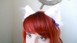 kittensplaypenshop:  Making ears today as always :) 