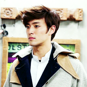 muslimprivilege:  James modeling a coat on Fashion King Korea 2 feat. a wild Sooyoon