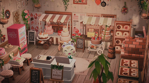 cozydew:♥(ꈍᴗꈍ) having a cup of coffee at marshal’s bakery! designing this was such a joy