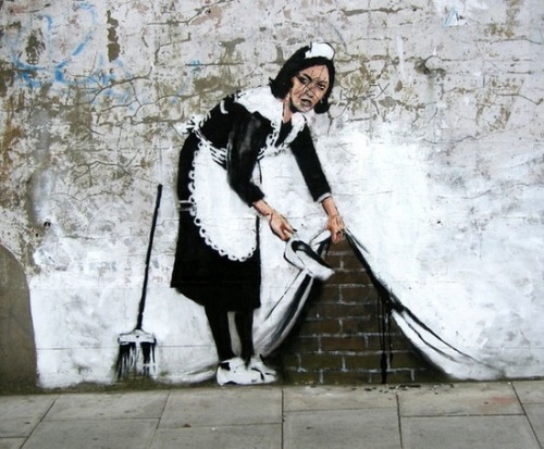 unholy-sight:  mishasminions:  butt-hole-bread:  jeremyblogsthings:  justcallmejude:  booksbreathe:  123lee:     Banksy.      I’ve reblogged almost all of these. Fuckin dope artist.  I will never tire of Banksy.  The last one though.  THESE ARE FUCKING