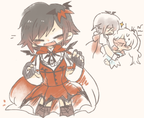 rapop2340:  kyun vampire girl ! 
