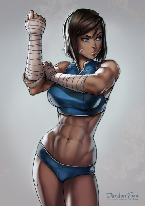 needs-more-butts:  dandon-fuga:  Korra~ Visit my Gumroad for nsfw, psd, process vids, etc :) https://gumroad.com/dandonfuga Patreon  Those eyes Those arms THOSE ABS hnnnnng   always reblog for waifu korra~ <3 <3 <3