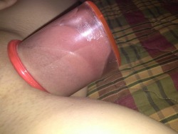 supafister:  20 mins of pussy pumping. Think she’s ready for the next cup size?