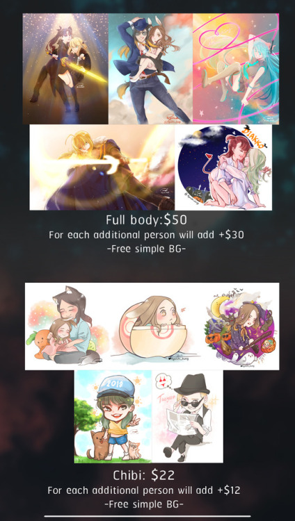 My Art Commission Open!\></for more information>>> https://goo.gl/vcDFH5 <<<