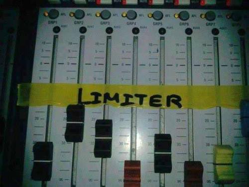 radical-technical: iamyoursoundtech:  Love me some analog limiting.   #theatre hacks