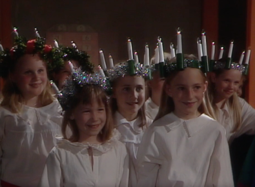 thatcreepyaesthetic: “Sankta Lucia, ljusklara hägring, sprid i vår vinternatt glans