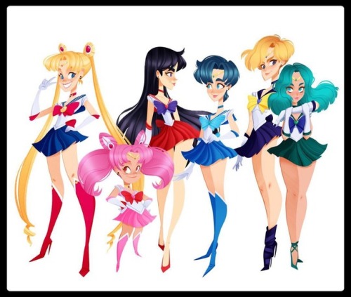 Also HAPPY WOMEN’S DAY!! Here are the Sailor Scouts I’ve done so far for my 130 Ladies Project! Sailor Jupiter and Sailor Venus are coming right Up 