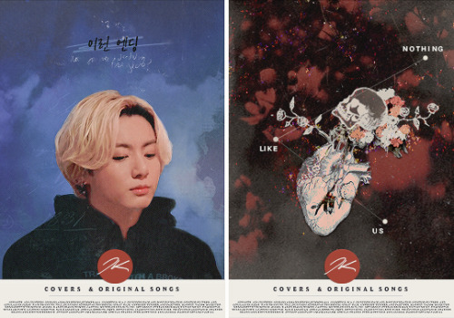 JK X My Favorite Covers & Original Songs ~~ Stock Image: Pexels, BigHit (Hybe) / BTS, Mine~ Textures: