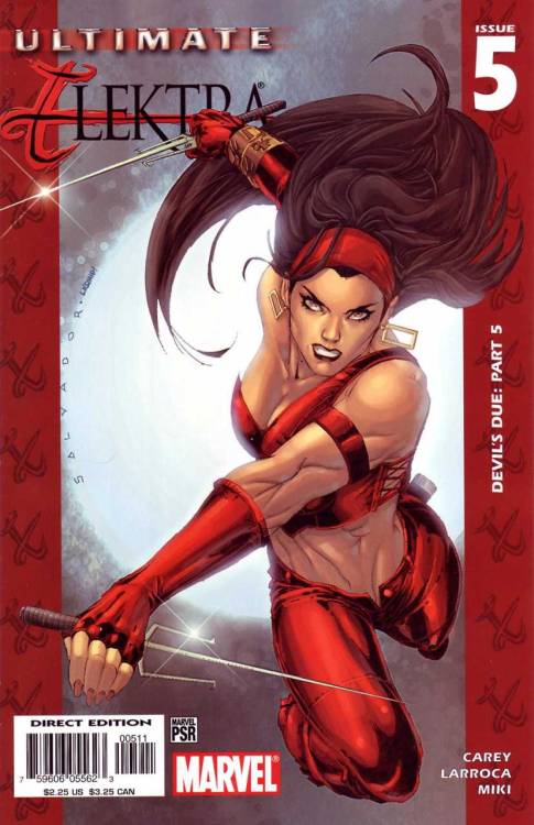 unitedheroines:  13/15 Marvel Comics Super Heroines: Elektra Follow Us: http://unitedheroines.tumblr.com/