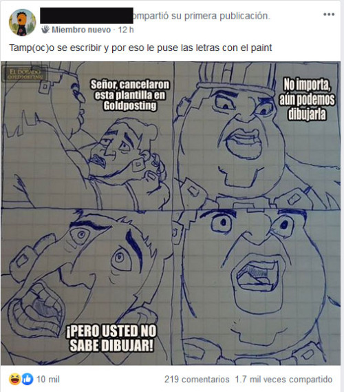 lesboriqua:  candybaggins: I follow this Road to El Dorado fan group on facebook and the admins recently banned a meme template due overuse. So naturally the community got creative and started working around ways to post it. is this the new loss 