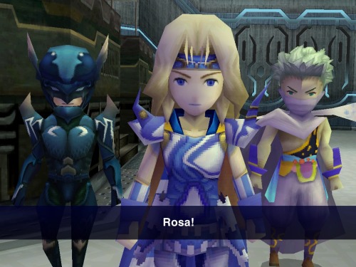 So. When Sev was just a little Sev, this was such an important scene in this game: Rosa and Rydia bo