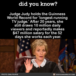 did-you-know:   In case you didn’t do the math, that’s over 逤,000 a day. Why? Because she can close a case in 26 seconds. Source 