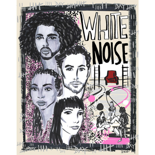 WHITE NOISE by Suzan-Lori Parks as illustrated by Justin Teodoro