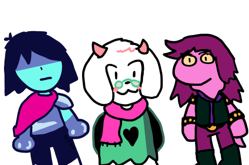 Susie Kris And Ralsei