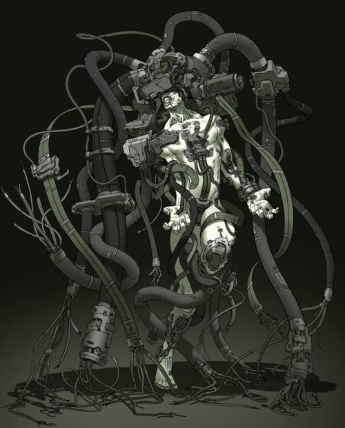 Manfrommars2049:  Amazing Art Series By Guillem Ferrer Via Cyberpunk
