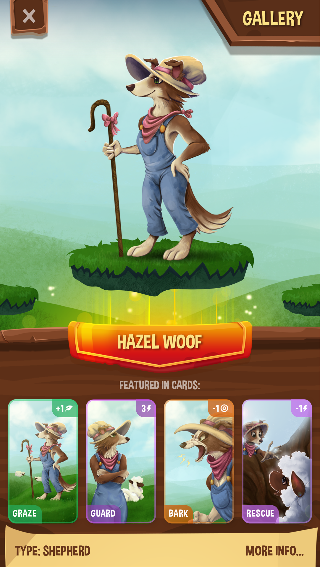 sheeping-around:
“UI design for the Gallery section, showcasing all the characters in game, whether locked or unlocked. Kinda like a Pokédex.
”