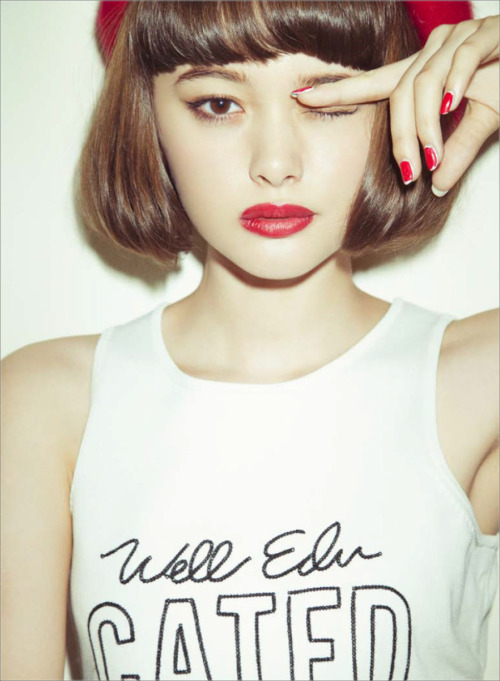 licoricewall:   玉城ティナ (Tina Tamashiro): TWNROOM - end of summer 2014 ‘Honor Student’ 