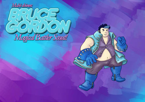 caesarcub: Bruce Gordon - Magical Battler Scout!Link: [LINK]So, back in 2014 I did the art for a gam