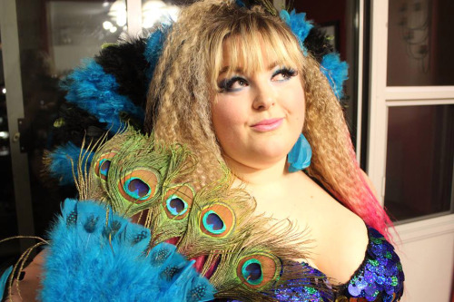 pardonmewhileipanic:  Just me and Awfullydull being super babes for a Mardi Gras party, nbd all sequins on bra and bottoms was done BY HAND by the amazing Awfullydull <3  High-waisted bottoms made  by ChubbyCartwheels.com  