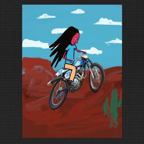 NATIVE AMERICAN MOTORCROSS#potentialwip or #theme #pointofdeparture for #series#motorcross #moto