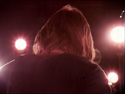 Roger Waters  Pink Floyd filming Live at Pompeii, Paris France, December 1971. © Adrian Maben.