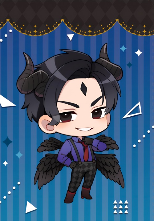 Heres A Full Look At These Dolled Up Demon Brothers