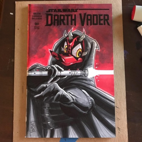 Duck Maul&hellip; the first of a few #sketchcover variants I’ll be putting in the #Etsy tonight. Lin