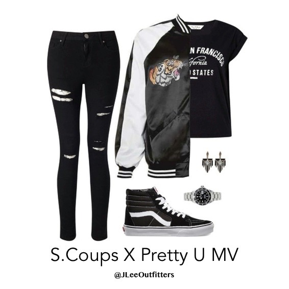 S.Coups Pretty U MV Inspired Outfit - Seventeen Outfits