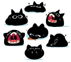 jermmgirl:Cat blobs