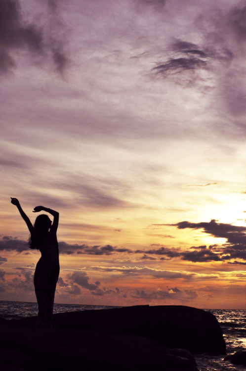 When the skies are calling for you.Agnes by me, in Khao Lak, Thailand.