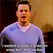 hayleyattwel:  every character i love  -&gt; chandler bing 