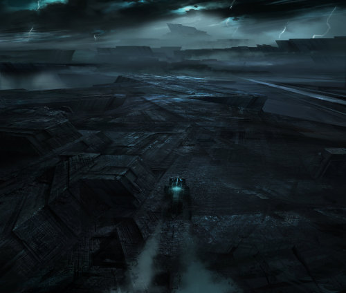 Tron Legacy to the safe house by vyle-art.More concept art here.