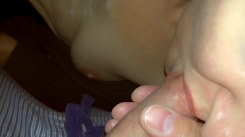 desiresonmymind:  Cumming on her tits and finishing with a blowjob.