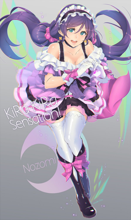 caskitsune:  KiRa-KiRa Sensation! | 牧野まきた※Permission was granted by the artist to upload their works. Make sure to rate/retweet the original work! 