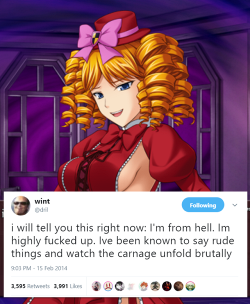 Umineko Dril Tweets: Part ThreePart one.  Part two. Catch them all at seadrils on twitter. Busy read