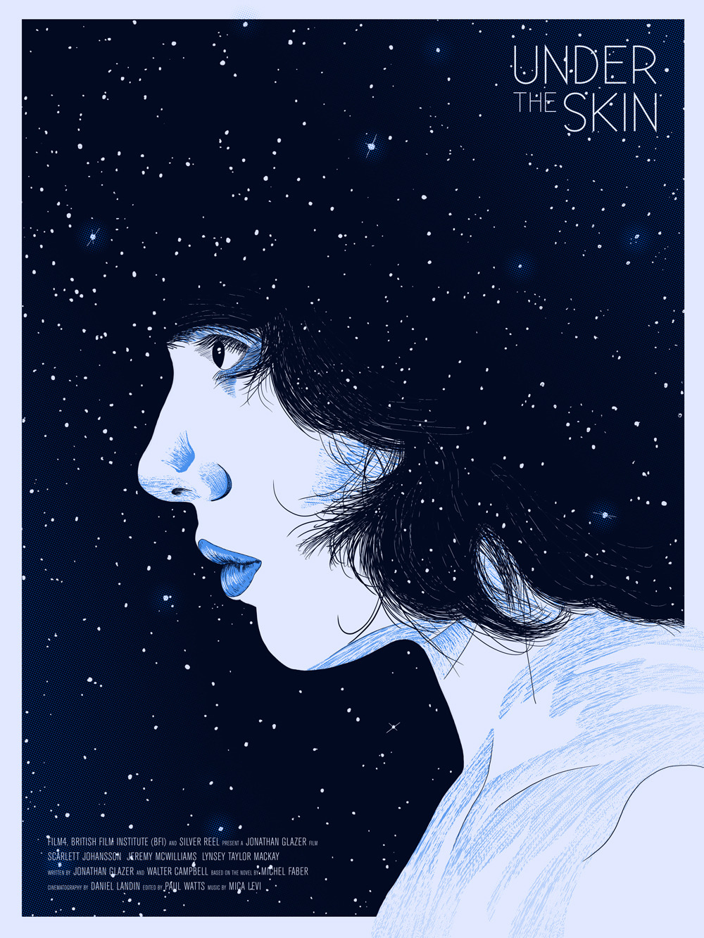 Under the Skin (2013) hand drawn.