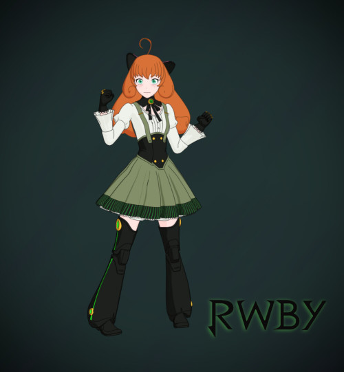 rwbyconversations:  Jimmiek Ranklin, a character artist at Rooster Teeth, has uploaded pictures of Penny’s updated model in Volume 7 that he created.