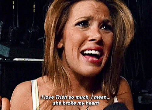 Tatum Paxley & Lyra Valkyria /// Mickie James & Trish Stratusrequested By @the-hanged-lover