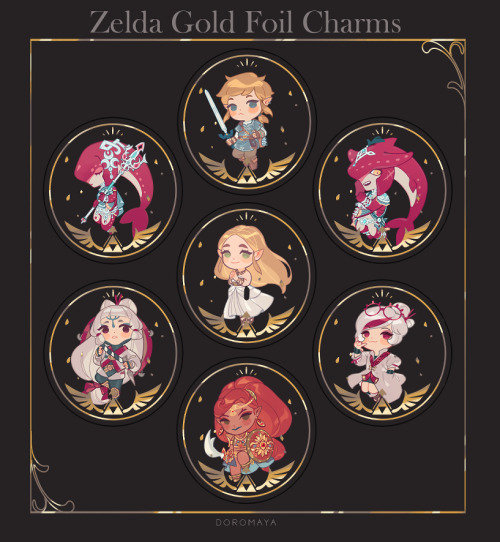 I made a new set of charms! Preorders are open until September 6, here’s the link if you&rsquo