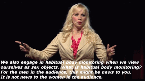 spookycha0s:  donotcryout:  exgynocraticgrrl-archive-deacti:  The Sexy Lie, Caroline Heldman at TEDxYouth@SanDiego  Every single word of this.  This is honestly such real shit. Every word of it. Second to last frame hits a lot (I really hardly ever consid