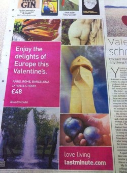 haha-woww:  lolfactory:  Do You Think This Advertisement is Trying to Suggest Something?☆ funny tumblr ☆ funny reblogs  haha…. woww….