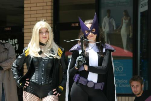 comicbookcosplay: Two Birds on Free Comic Book Day Submitted by Kelly