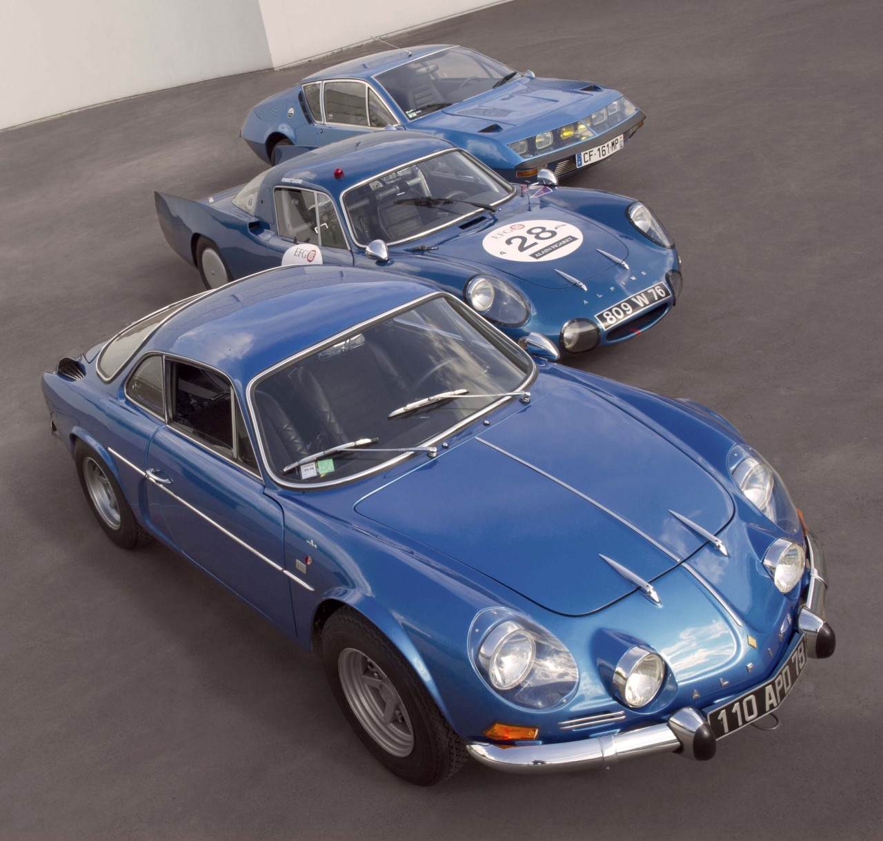 carsthatnevermadeit:  Alpine history Today is Alpine day because their new A120 production