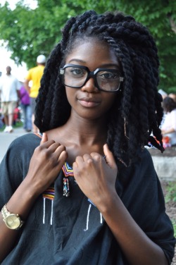 1sa2:  youngblackandvegan:  she’s gorgeous   me. (: