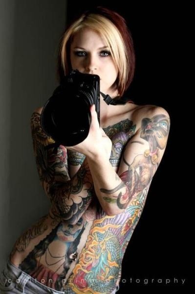 ink1984:  Tattoed hot selfies(NSFW)