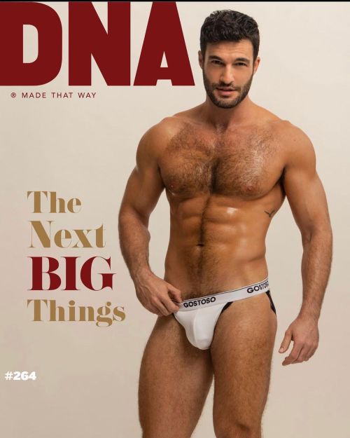 DNA MAGAZINE @dnamagazine #264 is out and my Underwear Brand Gostoso made the cover with sexy cover 