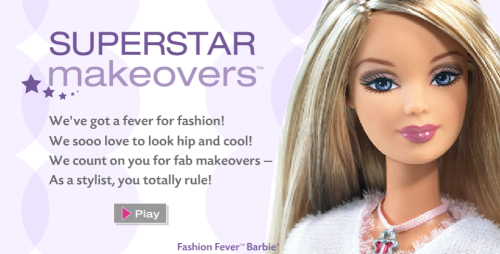 Superstar Makeovers from Barbie.com